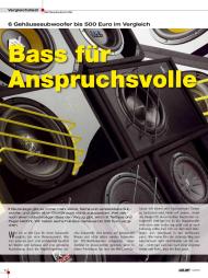 CAR & HIFI: Bass für Anspruchsvolle (Ausgabe: 5)