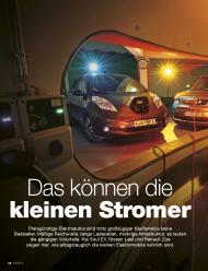 auto motor und sport: Das können die kleinen Stromer (Ausgabe: 19)