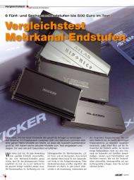 CAR & HIFI: Vergleichstest Mehrkanal-Endstufen (Ausgabe: 6)