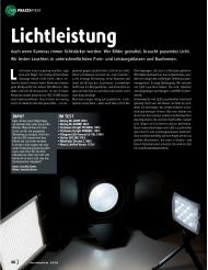 VIDEOAKTIV: Lichtleistung (Ausgabe: 6)