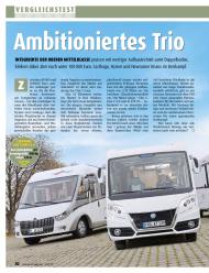 promobil: Ambitioniertes Trio (Ausgabe: 1)