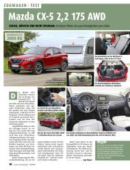 CARAVANING: Mazda CX-5 2,2 175 AWD (Ausgabe: 12)