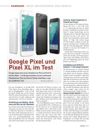AndroidWelt: Google Pixel und Pixel XL im Test (Ausgabe: 1)