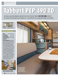 CARAVANING: Tabbert PEP 490 TD (Ausgabe: 2)