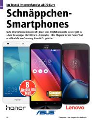 Computer - Das Magazin für die Praxis: Schnäppchen-Smartphones (Ausgabe: 1)