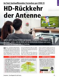 Computer - Das Magazin für die Praxis: HD-Rückkehr der Antenne (Ausgabe: 1)