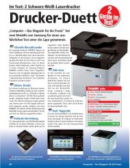 Computer - Das Magazin für die Praxis: Drucker-Duett (Ausgabe: 7)