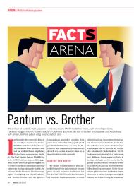 FACTS: Pantum vs. Brother (Ausgabe: 2-3/2017)