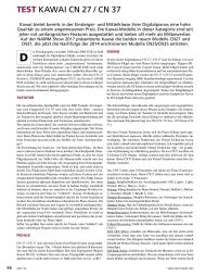 OKEY: KAWAI CN 27 / CN 37 (Ausgabe: Nr. 136 (Mai/Juni 2017))