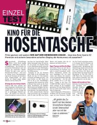 Computer Bild: Kino für die Hosentasche (Ausgabe: 12)