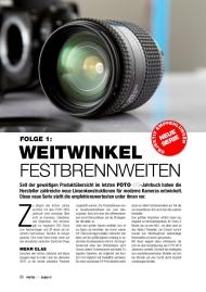 FOTOHITS: Weitwinkel-Festbrennweiten (Ausgabe: 5)