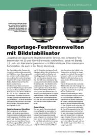 FOTOobjektiv: Reportage-Festbrennweiten mit Bildstabilisator (Ausgabe: Nr. 186 (Dezember/Januar 2016))