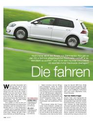 auto motor und sport: Die fahren stromaufwärts (Ausgabe: 14)