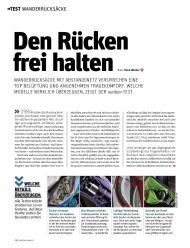 outdoor: Den Rücken frei halten (Ausgabe: 5)