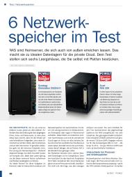 PC-WELT: 6 Netzwerkspeicher im Test (Ausgabe: 8)