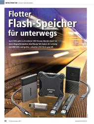 PC Games Hardware: Flotter Flash-Speicher für unterwegs (Ausgabe: 9)