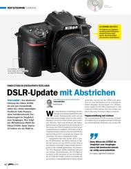 DigitalPHOTO: DSLR-Update mit Abstrichen (Ausgabe: 9)