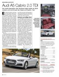 auto motor und sport: Audi A5 Cabrio 2.0 TDI (Ausgabe: 18)