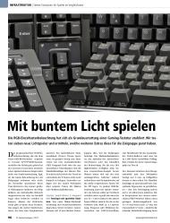 PC Games Hardware: Mit buntem Licht spielen (Ausgabe: 10)