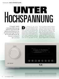 AUDIO/stereoplay: Unter Hochspannung (Ausgabe: 11)