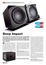 HiFi Test: Deep Impact (Ausgabe: 6)