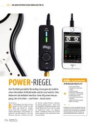 professional audio: Power-Riegel (Ausgabe: 9)