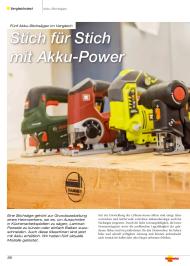 Heimwerker Praxis: Stich für Stich mit Akku-Power (Ausgabe: Sonderheft Fußböden und Wände 1/2017)