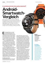 MAC LIFE: Android-Smartwatch-Vergleich (Ausgabe: 1)