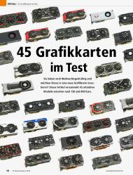 PC Games Hardware: 45 Grafikkarten im Test (Ausgabe: 2)
