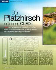 SFT-Magazin: Der Platzhirsch unter den OLEDs (Ausgabe: 10)