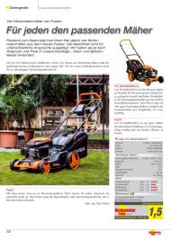 Heimwerker Praxis: Für jeden den passenden Mäher (Ausgabe: 3)