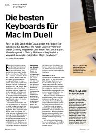 MAC LIFE: Die besten Keyboards für Mac im Duell (Ausgabe: 7)