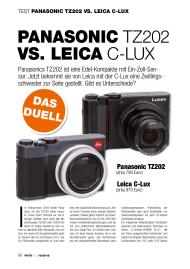 FOTOHITS: Panasonic TZ202 vs. Leica C-Lux (Ausgabe: 10)