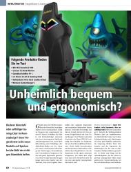 PC Games Hardware: Unheimlich bequem und ergonomisch? (Ausgabe: 11)