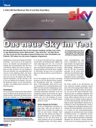 Sat Empfang: Das neue Sky im Test (Ausgabe: 1)