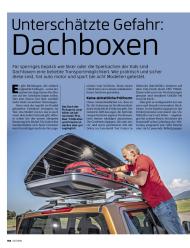 auto motor und sport: Unterschätzte Gefahr: Dachboxen (Ausgabe: 22)