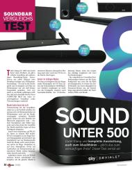 Computer Bild: 8 Soundbars unter 500 Euro (Ausgabe: 22)