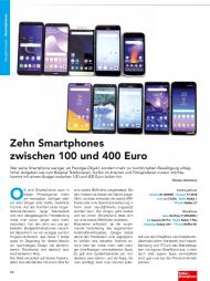 Tablet und Smartphone: Zehn Smartphones zwischen 100 und 400 Euro (Ausgabe: 1)