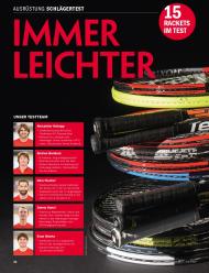 tennisMAGAZIN: Immer leichter (Ausgabe: 1-2/2019)