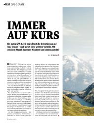outdoor: Immer auf Kurs (Ausgabe: 11)