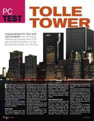 Computer Bild: Tolle Tower - volle Power? (Ausgabe: 6)