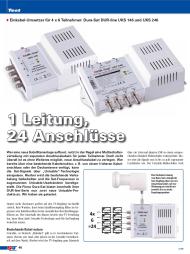 Sat Empfang: 1 Leitung, 24 Anschlüsse (Ausgabe: 3)