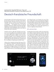 HIFI-STARS: Lautsprecher Quadral Platinum+ Two und Netzwerkverstärker Advance Paris MyConnect 50 (Ausgabe: Nr. 42 (März-Juni 2019))