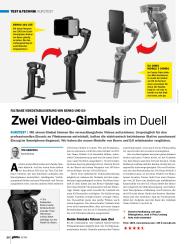 DigitalPHOTO: Zwei Video-Gimbals im Duell (Ausgabe: 10)
