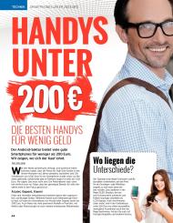 Smartphone: Handys unter 200€ (Ausgabe: 6)