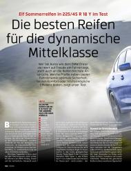 auto motor und sport: Die besten Reifen für die dynamische Mittelklasse (Ausgabe: 7)