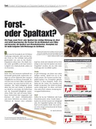 Professional Tools: Forst- oder Spaltaxt? (Ausgabe: 1)
