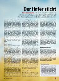 Konsument: Der Hafer sticht (Ausgabe: 5)