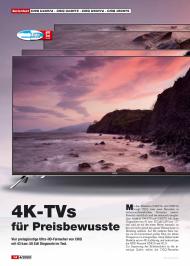 HiFi Test: 4K-TVs für Preisbewusste (Ausgabe: 4)
