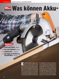selber machen: Was können Akku-Sägen? (Ausgabe: 2)
